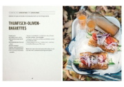 Buchcover und Innenansicht für das Buch: The ultimate Camping Cookbook
