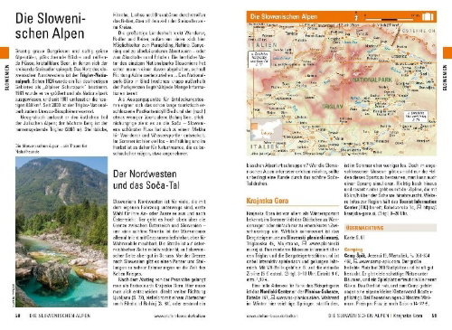 Buchcover und Innenansicht für das Buch: Stefan Loose Reiseführer Balkan, Die Adria-Route. Slowenien, Kroatien, Bosnien und Herzegowina, Montenegro, Albanien