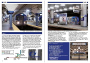 Buchcover und Innenansicht für das Buch: U-Bahn, S-Bahn & Tram in New York