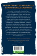 Buchcover und Innenansicht für das Buch: Der Commissario und die Dottoressa - Nacht über Elba
