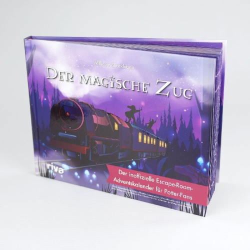 Buchcover und Innenansicht für das Buch: Der magische Zug