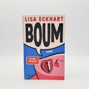 Buchcover und Innenansicht für das Buch: Boum