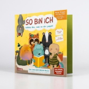 Buchcover und Innenansicht für das Buch: So bin ich - Neue Fragen und Abenteuer mit deinen tierisch besten Freunden