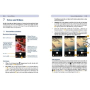 Buchcover und Innenansicht für das Buch: Apple iPhone mit iOS 26 - Das Buch für Einsteiger ohne Vorkenntnisse