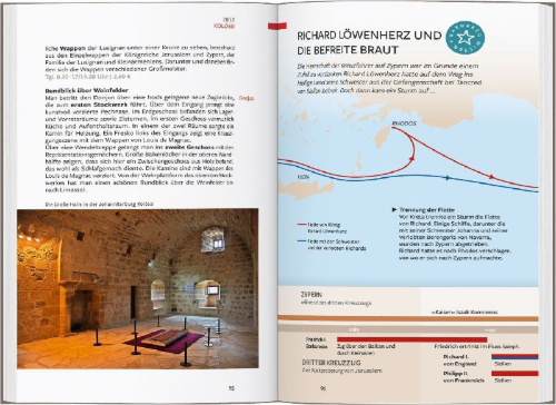Buchcover und Innenansicht für das Buch: Baedeker Reiseführer Zypern