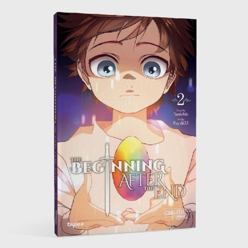 Buchcover und Innenansicht für das Buch: The Beginning after the End 2