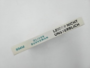 Buchcover und Innenansicht für das Buch: Leider nicht unsterblich