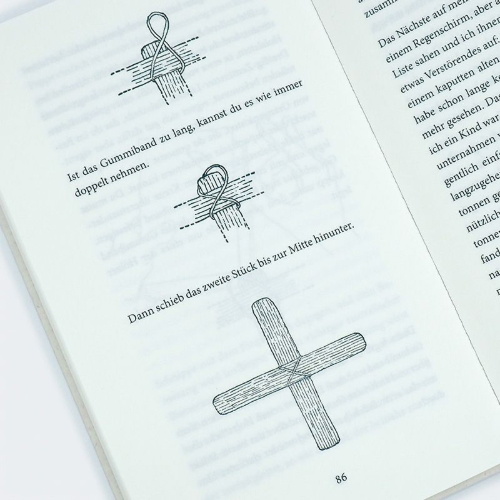 Buchcover und Innenansicht für das Buch: How to Do Nothing with Nobody, All Alone by Yourself
