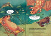 Buchcover und Innenansicht für das Buch: Der Wald lebt! (Band 2) - Rettet die Seeungeheuer!