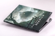 Buchcover und Innenansicht für das Buch: The Dunwich Horror illustrated (L'abomination de Dunwich illustrée)