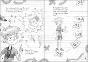 Buchcover und Innenansicht für das Buch: Tims geheimes Fußball-Tagebuch (Band 3) - Angstgegner im Abseits