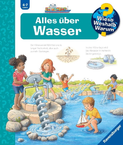 Buchcover und Innenansicht für das Buch: Wieso? Weshalb? Warum? Band 60 - Alles über Wasser