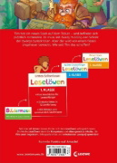 Buchcover und Innenansicht für das Buch: Leselöwen 1. Klasse - Das geheime Gold der Zwerge