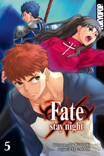 Buchcover und Innenansicht für das Buch: FATE/Stay Night 05