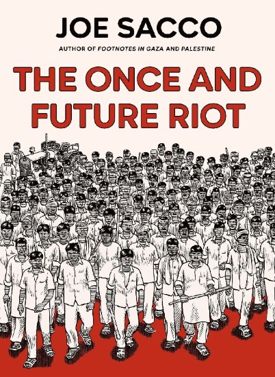 Buchcover und Innenansicht für das Buch: The Once and Future Riot
