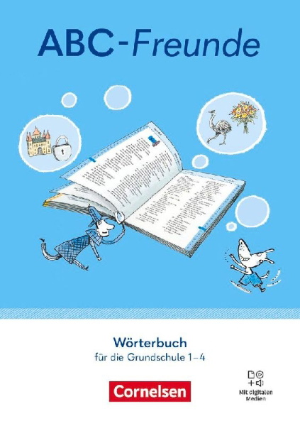 Buchcover und Innenansicht für das Buch: ABC-Freunde - Für das 1. bis 4. Schuljahr - Östliche Bundesländer und Berlin - Ausgabe 2025 - 1.-4. Schuljahr
