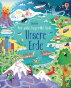 Buchcover und Innenansicht für das Buch: Der große Labyrinthe-Spaß: Unsere Erde