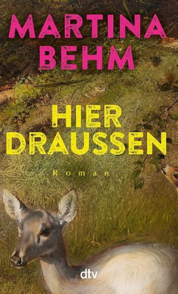 Buchcover und Innenansicht für das Buch: Hier draußen