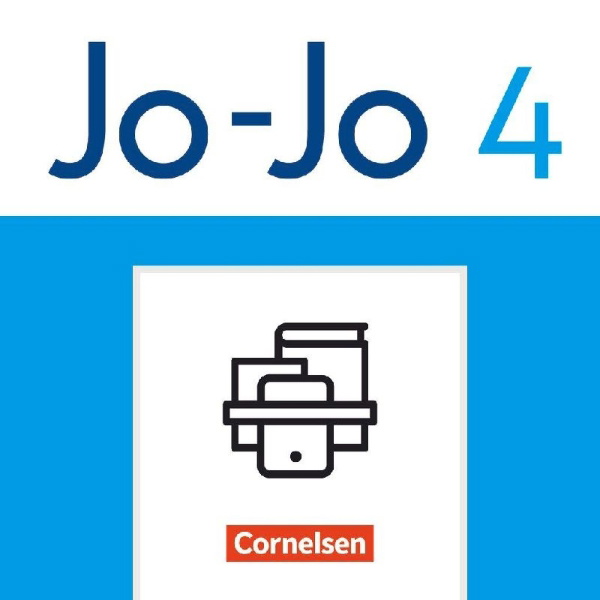 Buchcover und Innenansicht für das Buch: Jo-Jo Sprachbuch 4. Schuljahr - Allgemeine Ausgabe 2024 - FRESCH-Karte - 10 Stück im Paket