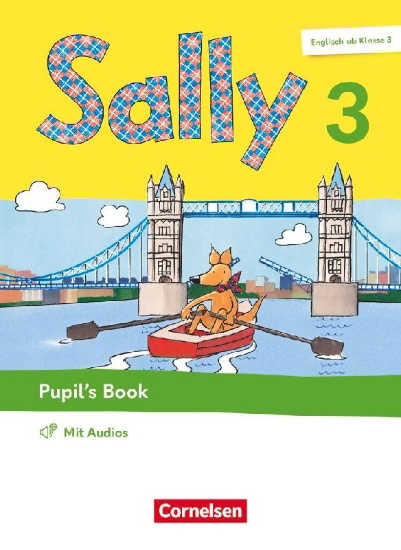 Buchcover und Innenansicht für das Buch: Sally 3. Schuljahr - Englisch ab Klasse 3 - Pupil's Book