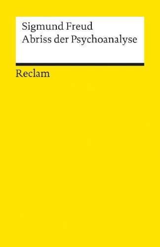 Buchcover und Innenansicht für das Buch: Abriss der Psychoanalyse