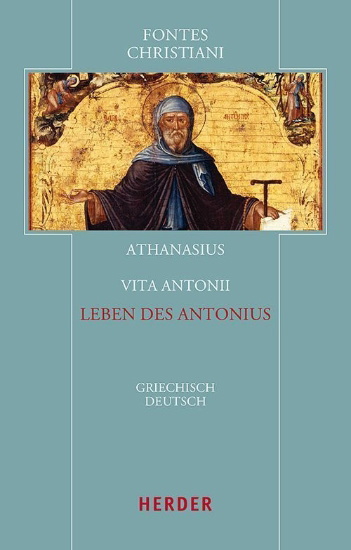 Buchcover und Innenansicht für das Buch: Vita Antonii - Leben des Antonius