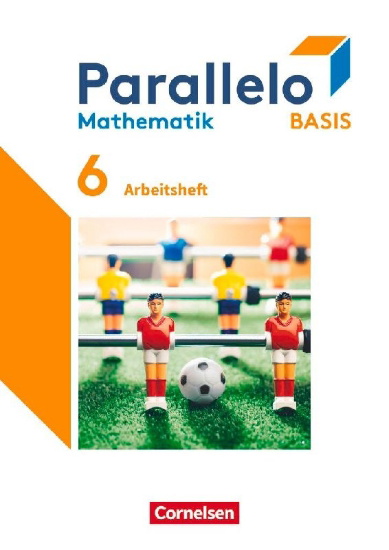 Buchcover und Innenansicht für das Buch: Parallelo Basis 6. Schuljahr. Arbeitsheft mit Lösungen