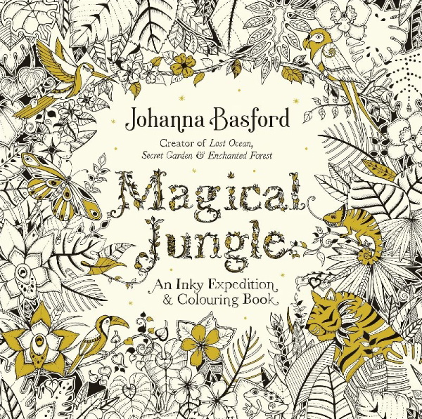 Buchcover und Innenansicht für das Buch: Magical Jungle