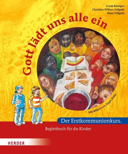 Buchcover und Innenansicht für das Buch: Gott lädt uns alle ein