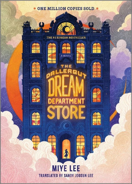 Buchcover und Innenansicht für das Buch: The Dallergut Dream Department Store
