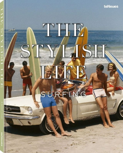 Buchcover und Innenansicht für das Buch: The Stylish Life Surfing