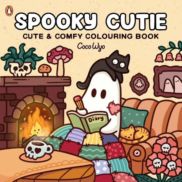 Buchcover und Innenansicht für das Buch: Spooky Cutie