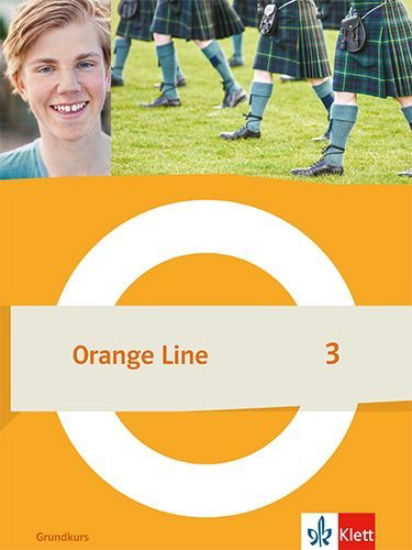 Buchcover und Innenansicht für das Buch: Orange Line 3 Grundkurs. Schulbuch (flexibler Einband) Klasse 7