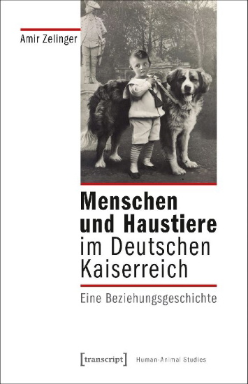 Buchcover und Innenansicht für das Buch: Menschen und Haustiere im Deutschen Kaiserreich