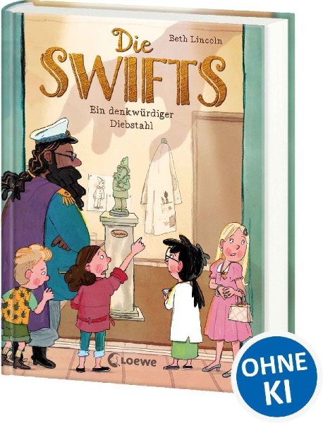 Buchcover und Innenansicht für das Buch: The Swifts: A Gallery of Rogues