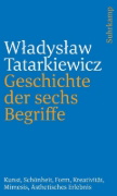 Buchcover und Innenansicht für das Buch: Geschichte der sechs Begriffe