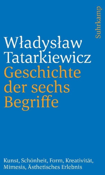 Buchcover und Innenansicht für das Buch: Geschichte der sechs Begriffe