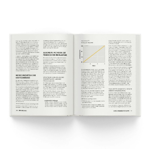 Buchcover und Innenansicht für das Buch: Die Muskel-Leiter