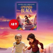 Buchcover und Innenansicht für das Buch: Amanda Black - El último minuto