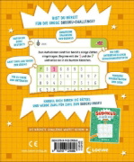 Buchcover und Innenansicht für das Buch: Sudokus für clevere Kids 7+ [gelb]