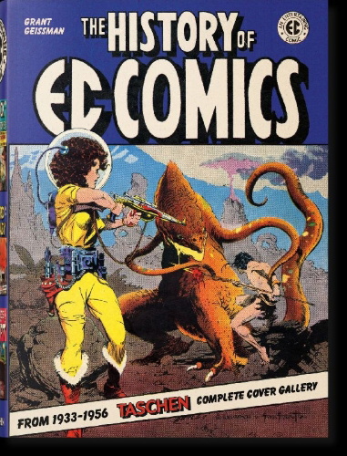 Buchcover und Innenansicht für das Buch: The History of EC Comics
