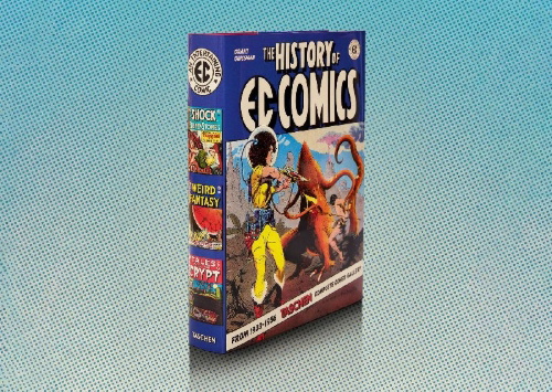 Buchcover und Innenansicht für das Buch: The History of EC Comics