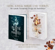Buchcover und Innenansicht für das Buch: Blade of Light. Flammenherz