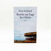 Buchcover und Innenansicht für das Buch: Bericht zur Lage des Glücks