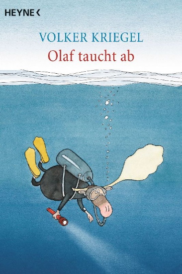 Buchcover und Innenansicht für das Buch: Olaf taucht ab