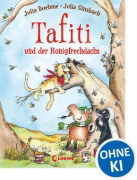 Buchcover und Innenansicht für das Buch: Tafiti und der Honigfrechdachs