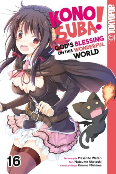 Buchcover und Innenansicht für das Buch: Konosuba! God's Blessing On This Wonderful World! 16