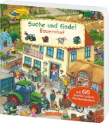 Buchcover und Innenansicht für das Buch: Suche und finde! Bauernhof