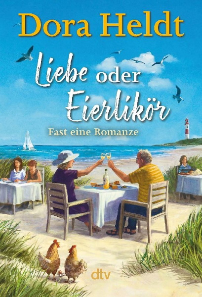 Buchcover und Innenansicht für das Buch: Liebe oder Eierlikör - Fast eine Romanze