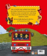 Buchcover und Innenansicht für das Buch: Feuerwehrmann Sam: Mein Wimmel-Suchbuch mit Feuerwehrmann Sam